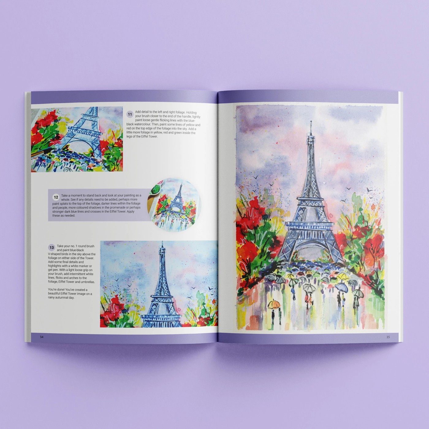 Art Maker Watercolour Painting  - Book 3 of 6