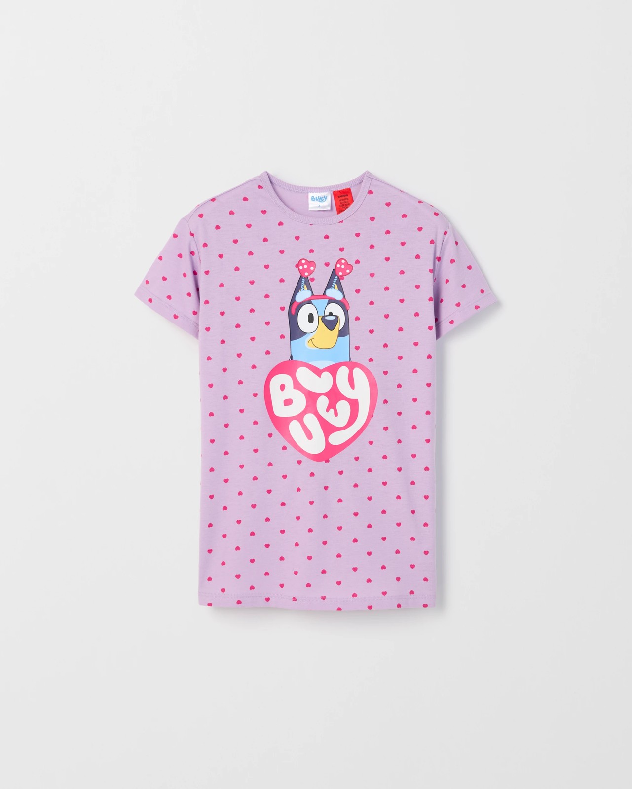 Bluey Younger Girls Short Sleeve Nightie 5 of 5