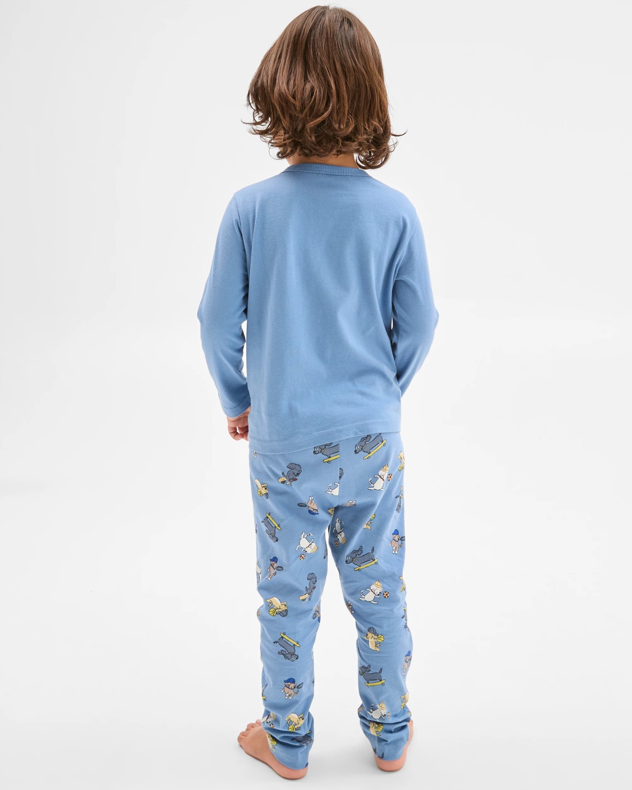 Australian Cotton Blend Younger Boys Knit Pyjama Set 5 of 6