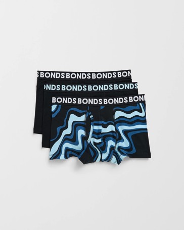 Bonds 3 Pack Everyday Trunks