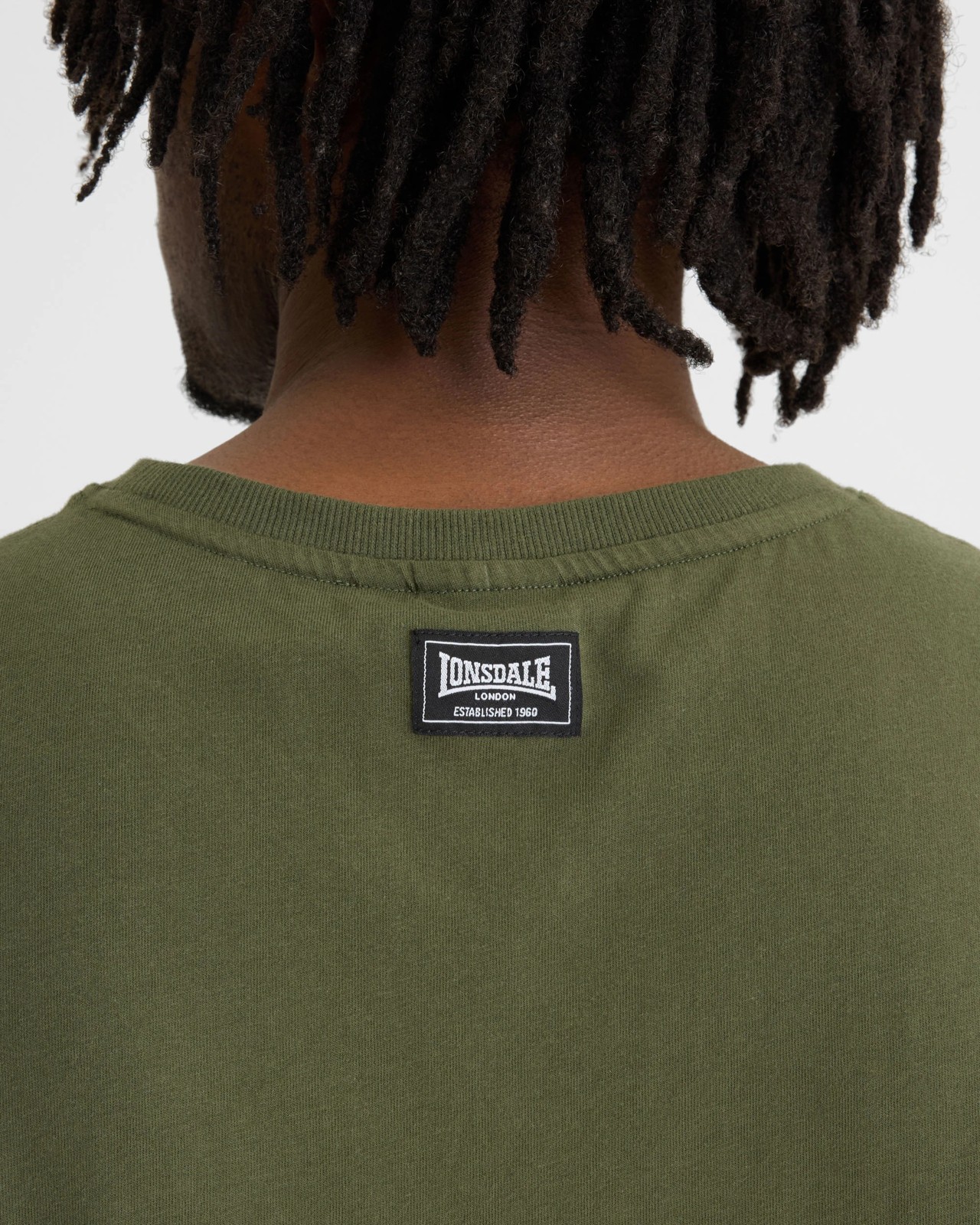 Lonsdale London Muscle Tank Top - Olive 5 of 6