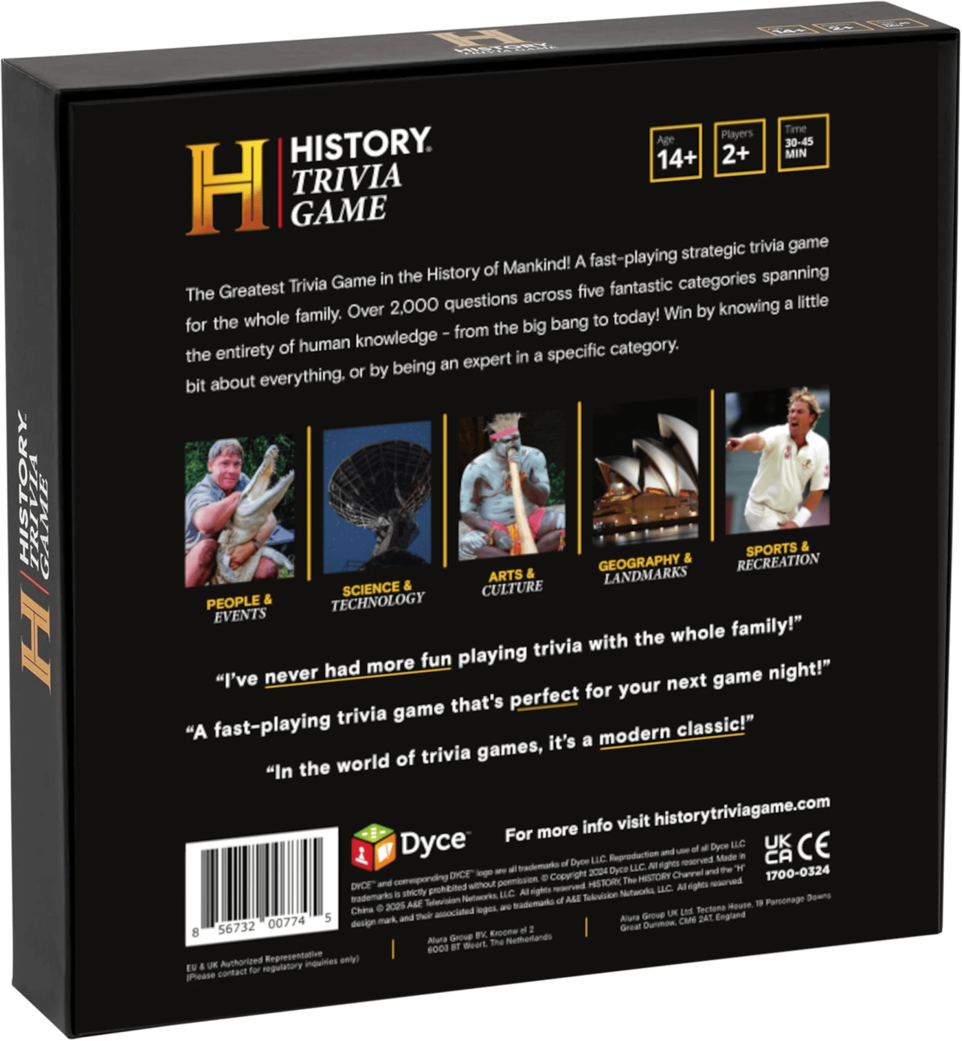 The History Channel Game 2 of 2