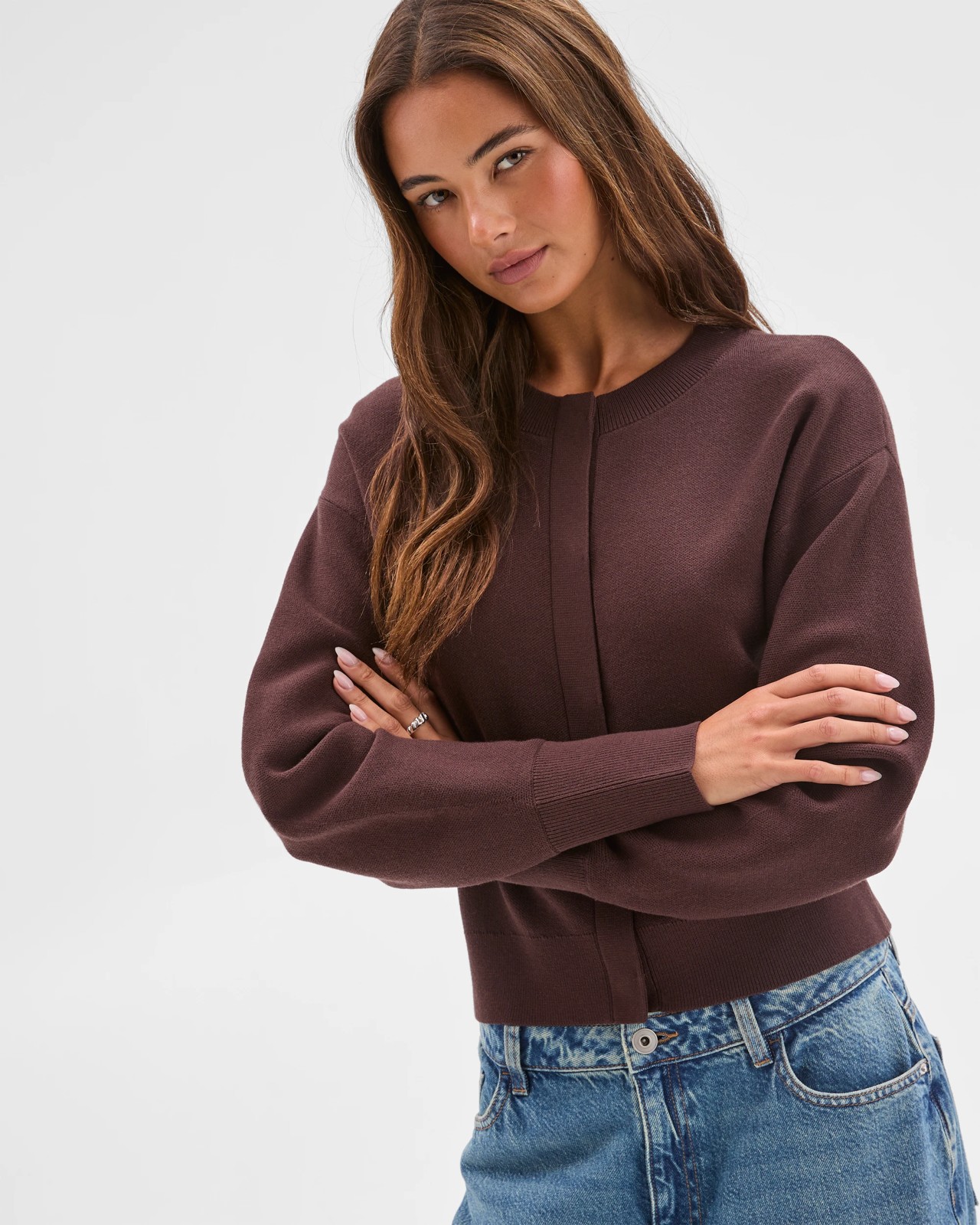 Lily Loves Long Cocoon Sleeve Cardigan 3 of 6