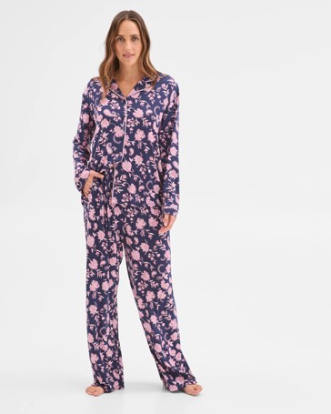 Bamboo Long Sleeve Top and Pants Pyjama Set