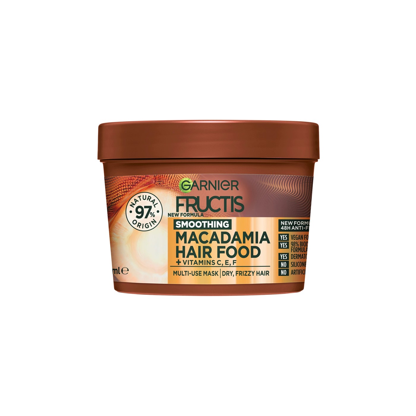 Garnier Fructis Hair Food Smoothing Macadamia 390mL 3 of 6