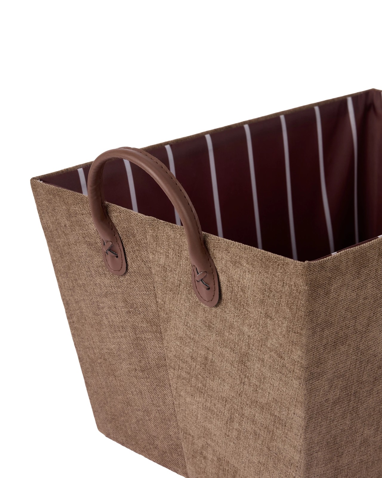 Anko Tapered Chenille Basket - Chocolate 3 of 5