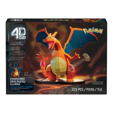 Pokemon Chrizard 3D Puzzle Model Kit Puzzle from 4D Build