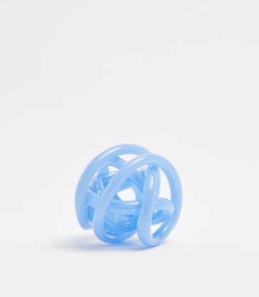Glass Knot Sculpture