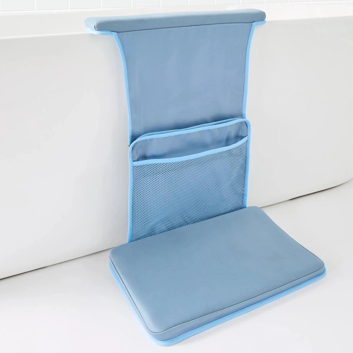 Anko Bath Kneeler - Blue 3 of 6