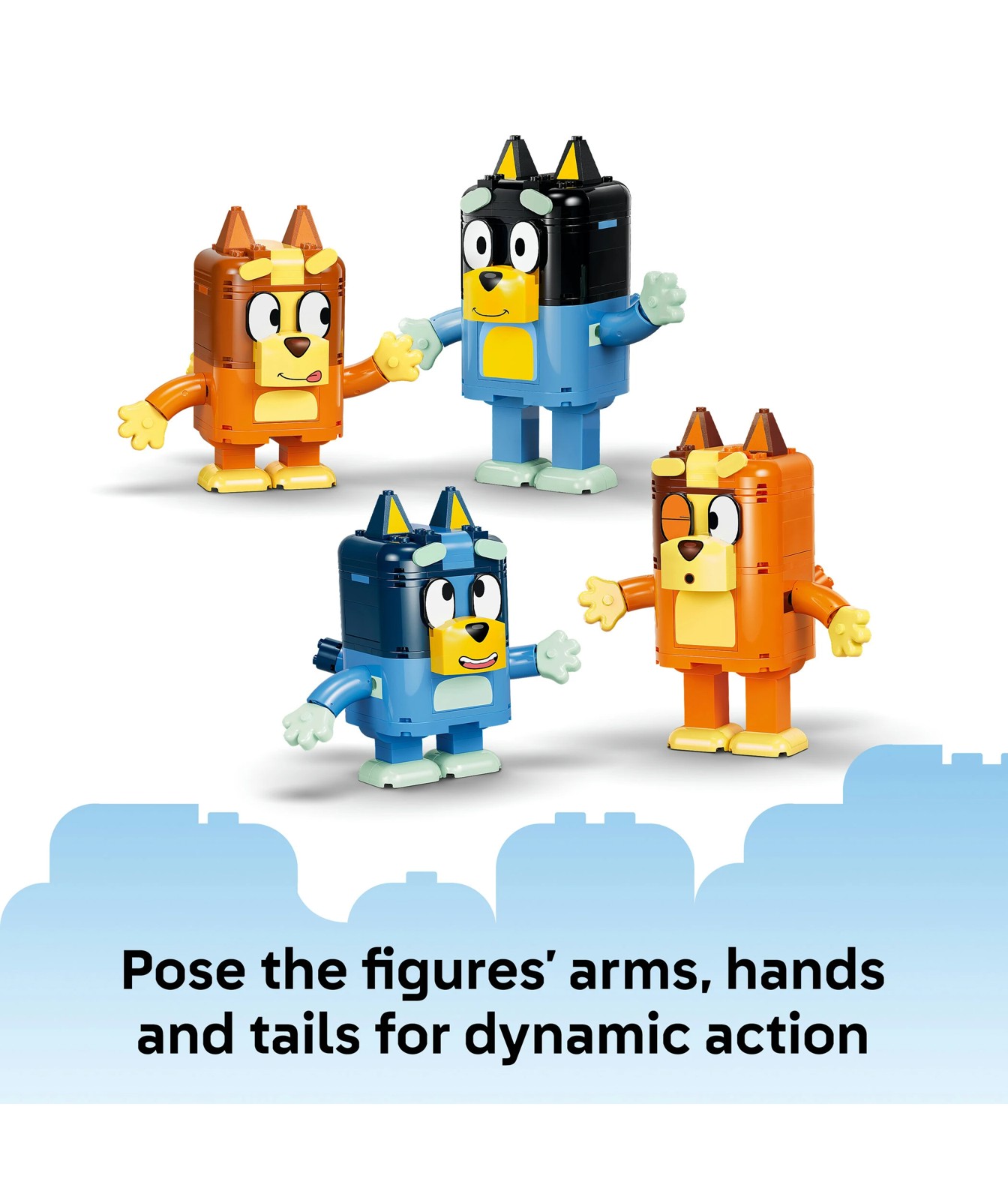 LEGO® Bluey Brick-Built Bluey Family 11217 5 of 5