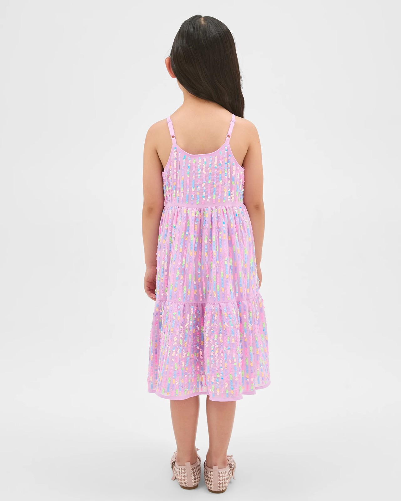 Sequin Strappy Dress 4 of 6