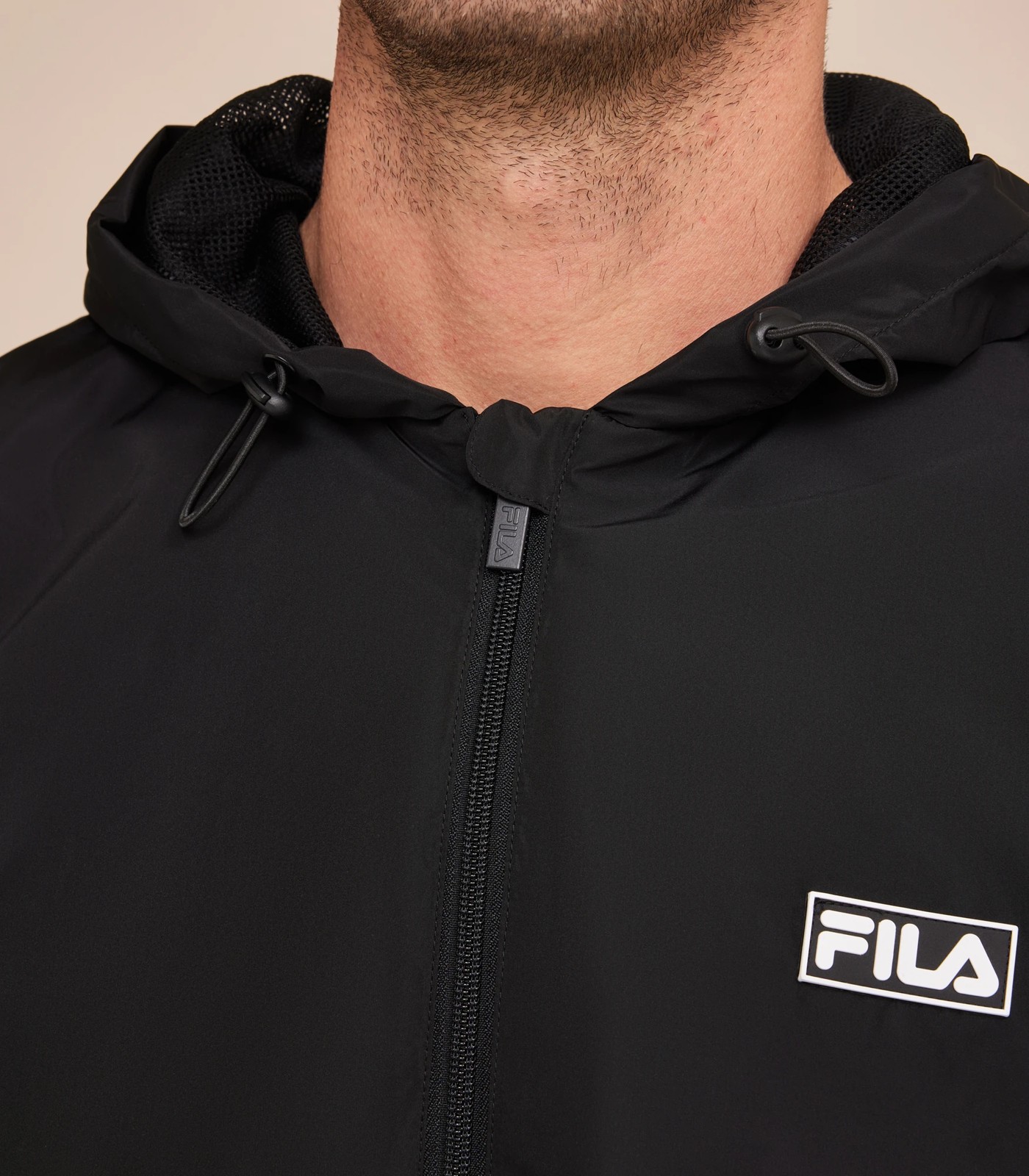 Grey on sale fila jacket