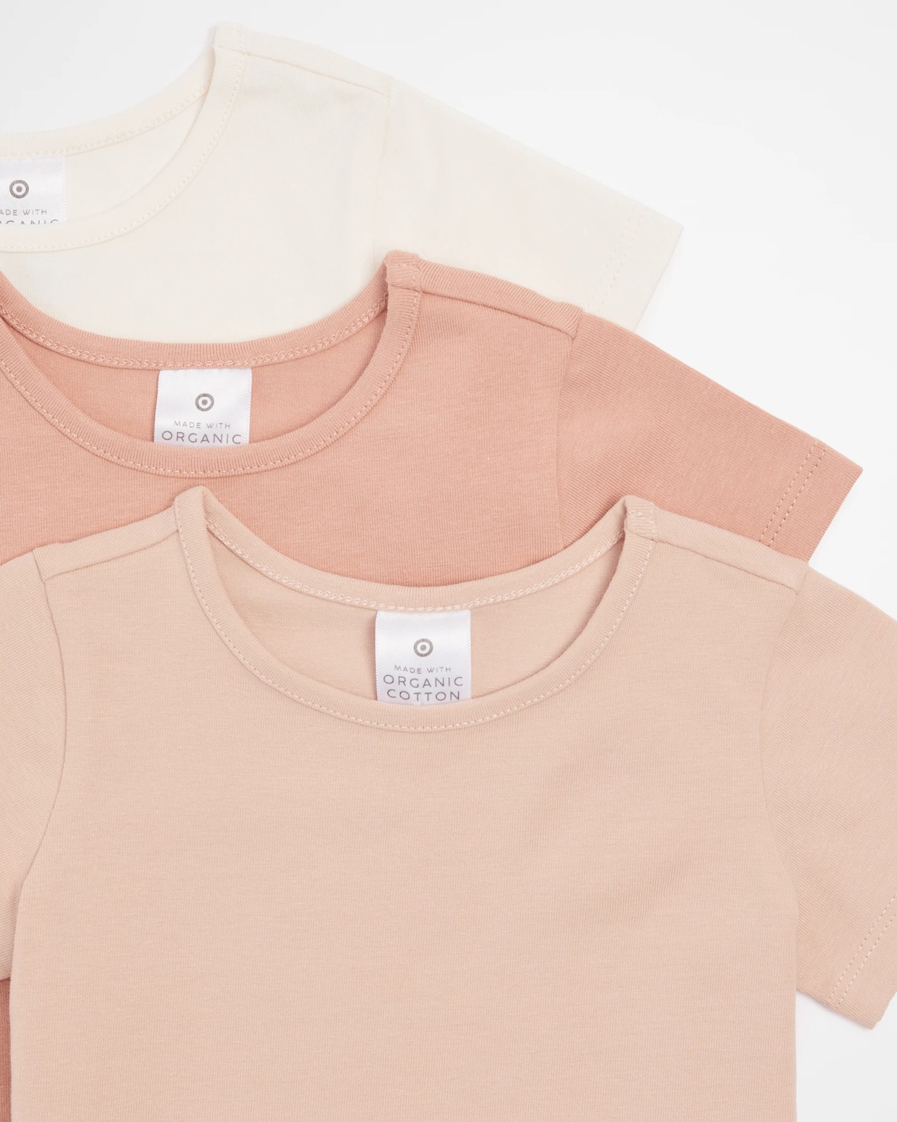 Baby Organic Cotton Tops 3 Pack | Target Australia