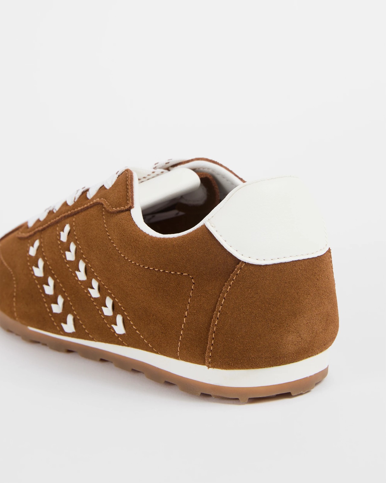 Genuine Suede Sneakers - Jenna - Tan 3 of 3