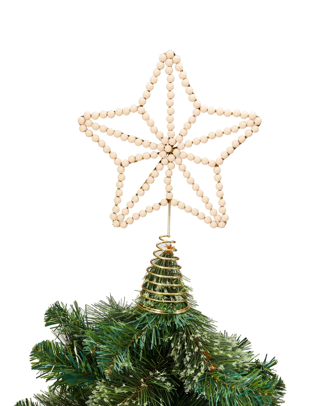Anko Beaded Star Tree Topper 2 of 6