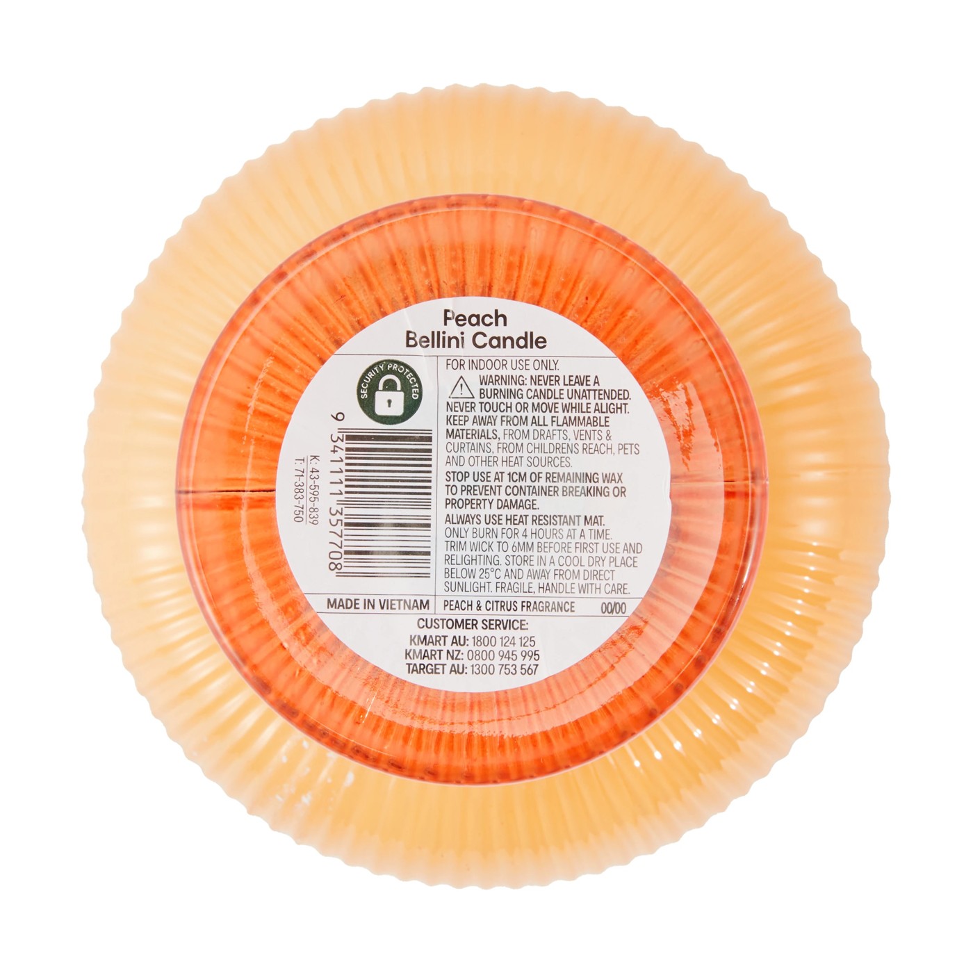 Peach Bellini Candle - Anko 5 of 5