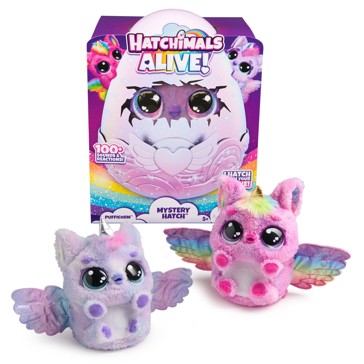Hatchimals Alive Mystery Hatch Pufficorn - Assorted*