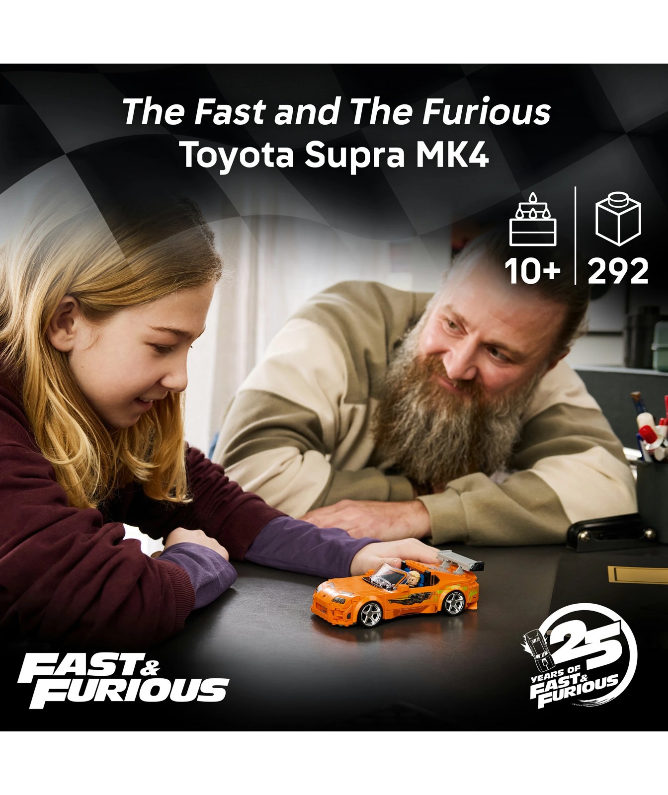 LEGO® Speed Champions The Fast and The Furious Toyota Supra MK4 77260 2 of 5