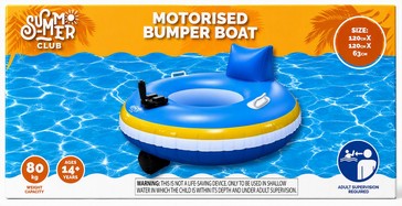 Anko Summer Club Motorised Bumper Boat