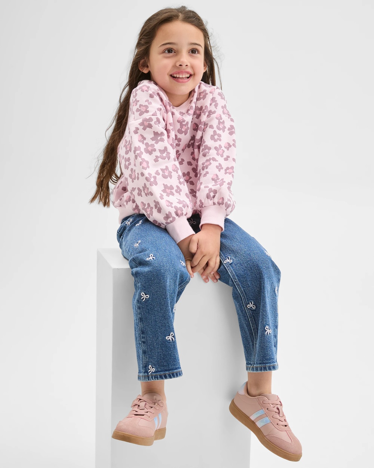 Straight Leg Denim Jeans 2 of 5