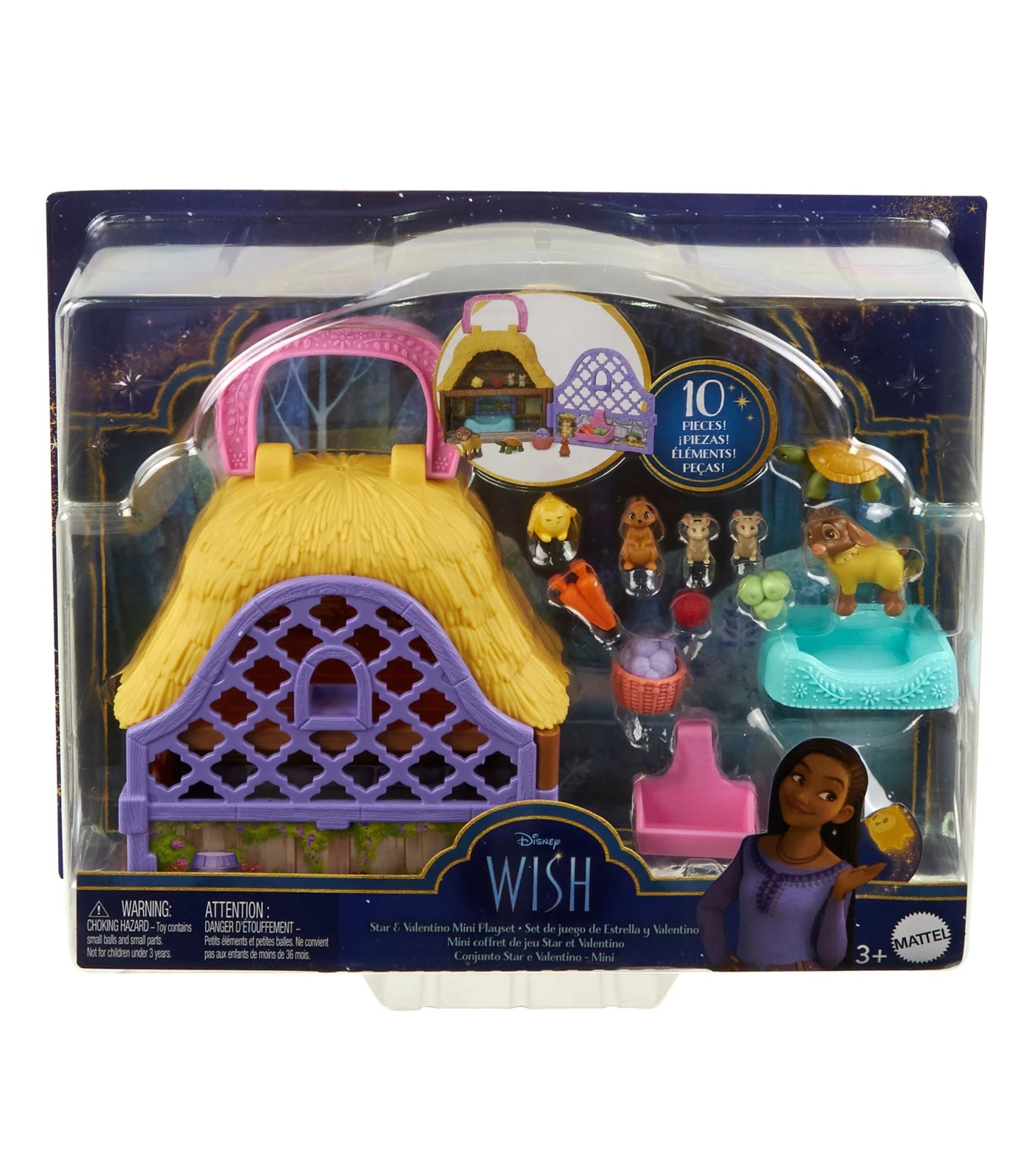 Disney's Wish Star & Valentino Mini Playset