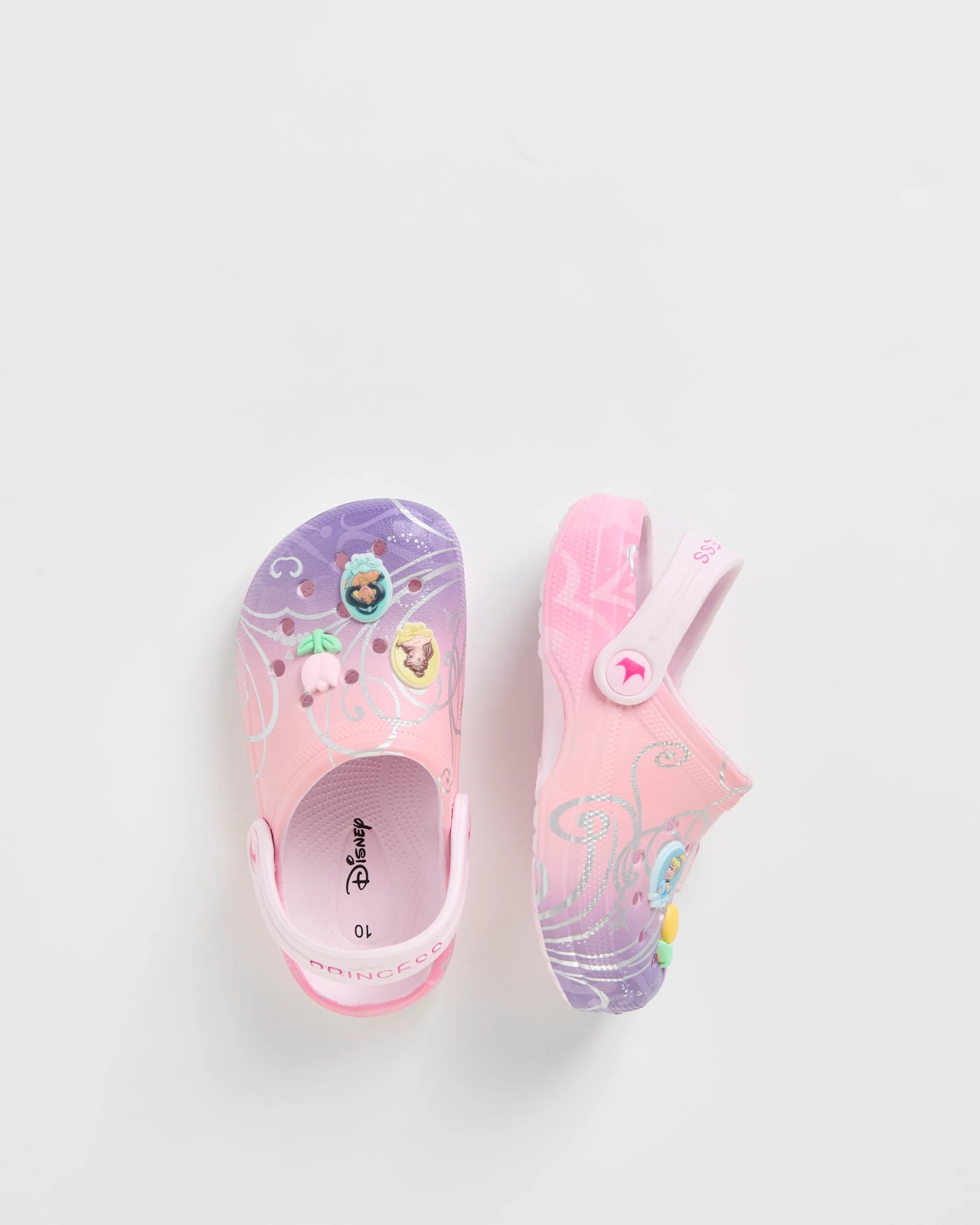 Disney Princess Baby First Walker/Junior Icon Clogs - Princess Pink 3 of 3
