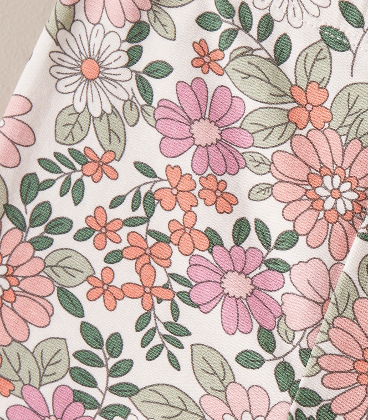 W23 260206_01 G PRINT LEGGING PINK FLORAL GARDENIA 2 of 6