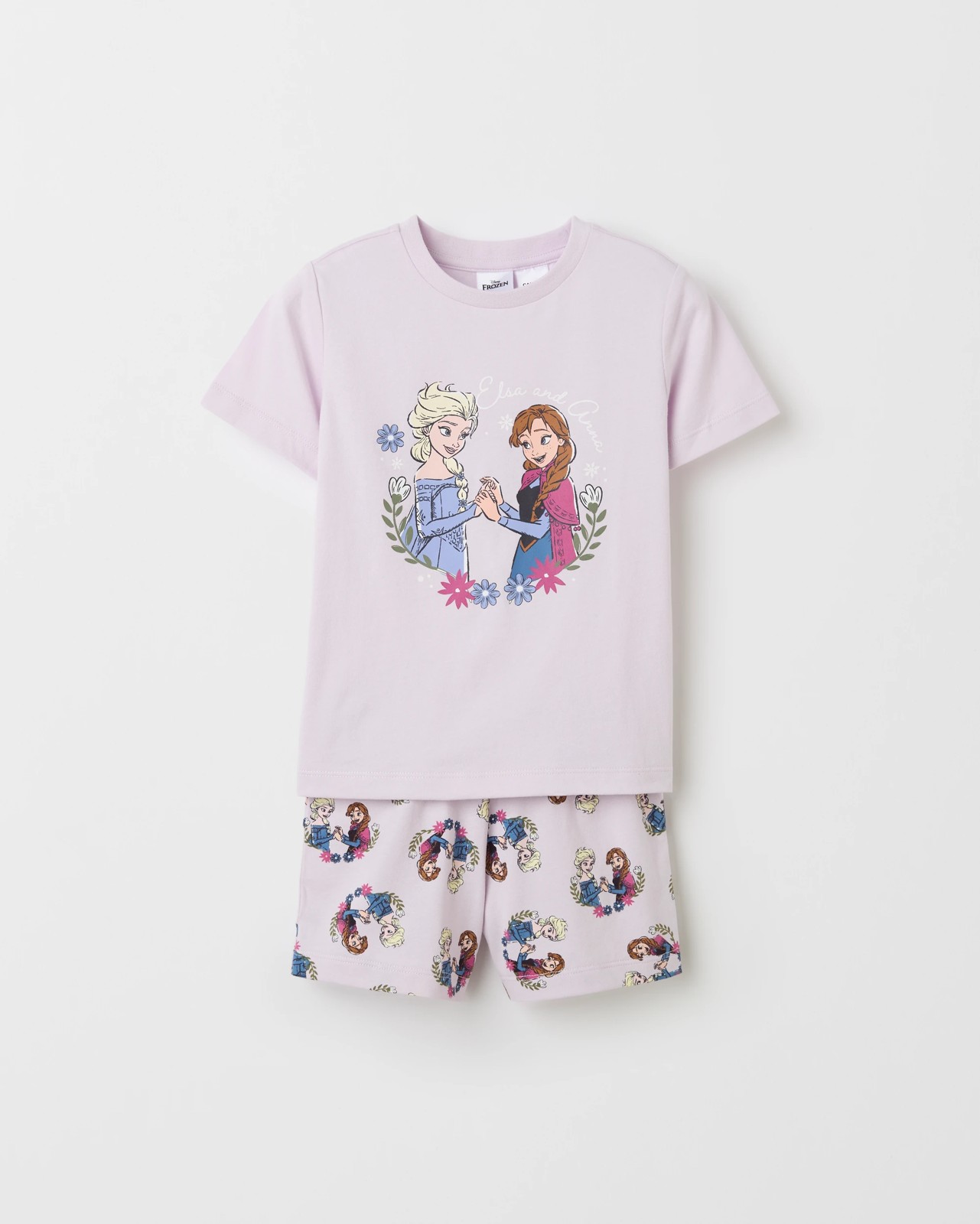 Licensed Disney Frozen Australian Cotton Younger Girls Pyjama Set 2 of 4