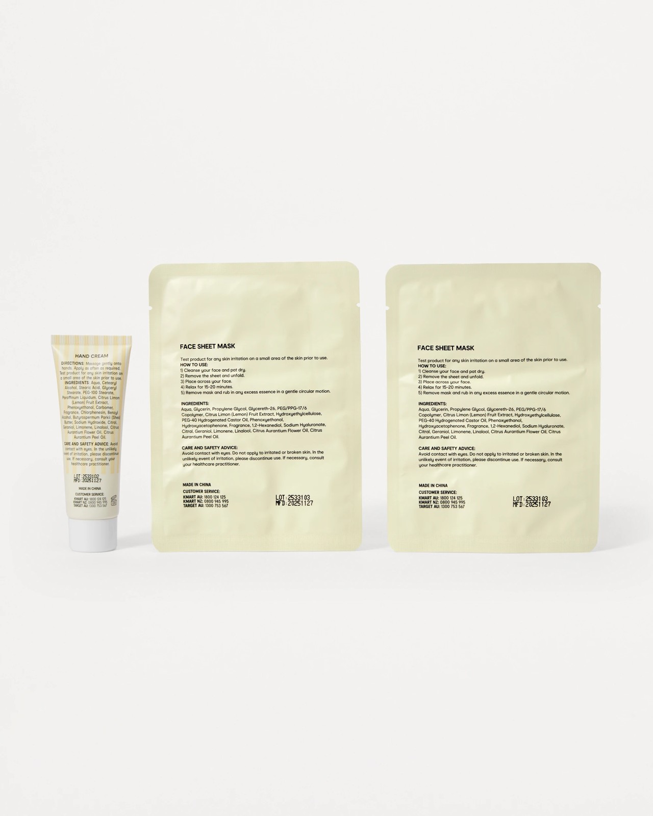 OXX Skincare Lemon Meringue Face Care Kit - Lemon Scented 2 of 6