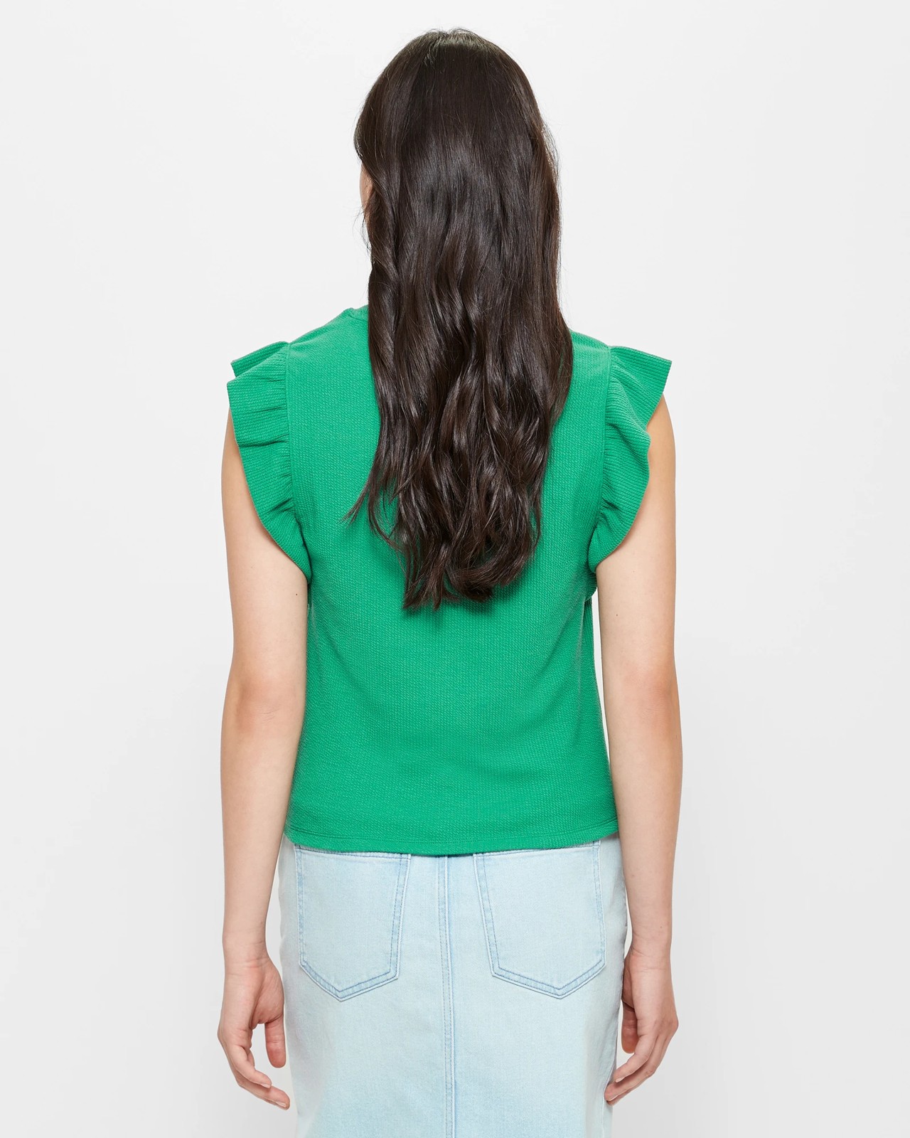 Ruffle Sleeve Top 4 of 5