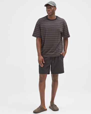 Commons Australian Cotton Stripe T-Shirt