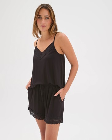 Bamboo Rich Lace Sleep Cami Top