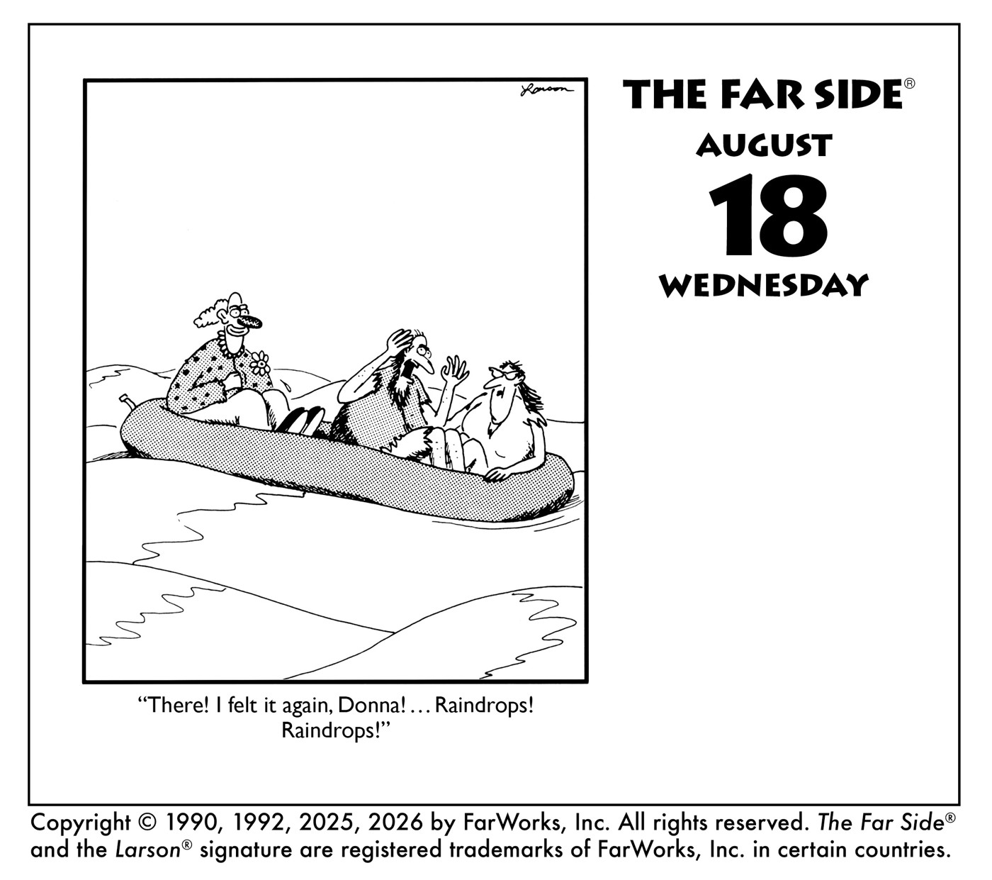 The Far Side Off-the-Wall 2027 Calendar by Gary Larson 3 of 3