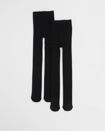 Maxx Bamboo 2 Pack Girls School Tights