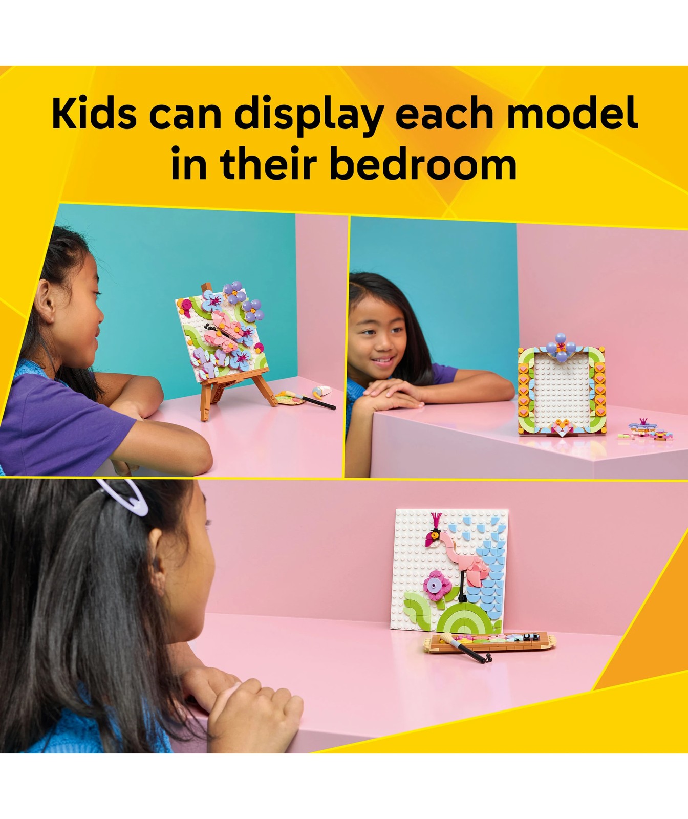LEGO® Creator 3 in 1 Floral Art Decor Painting 31390 3 of 6