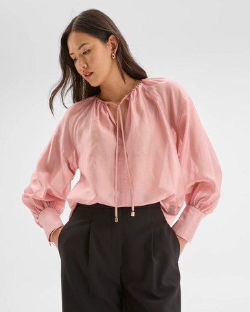 Preview Long Sleeve Blouson Blouse