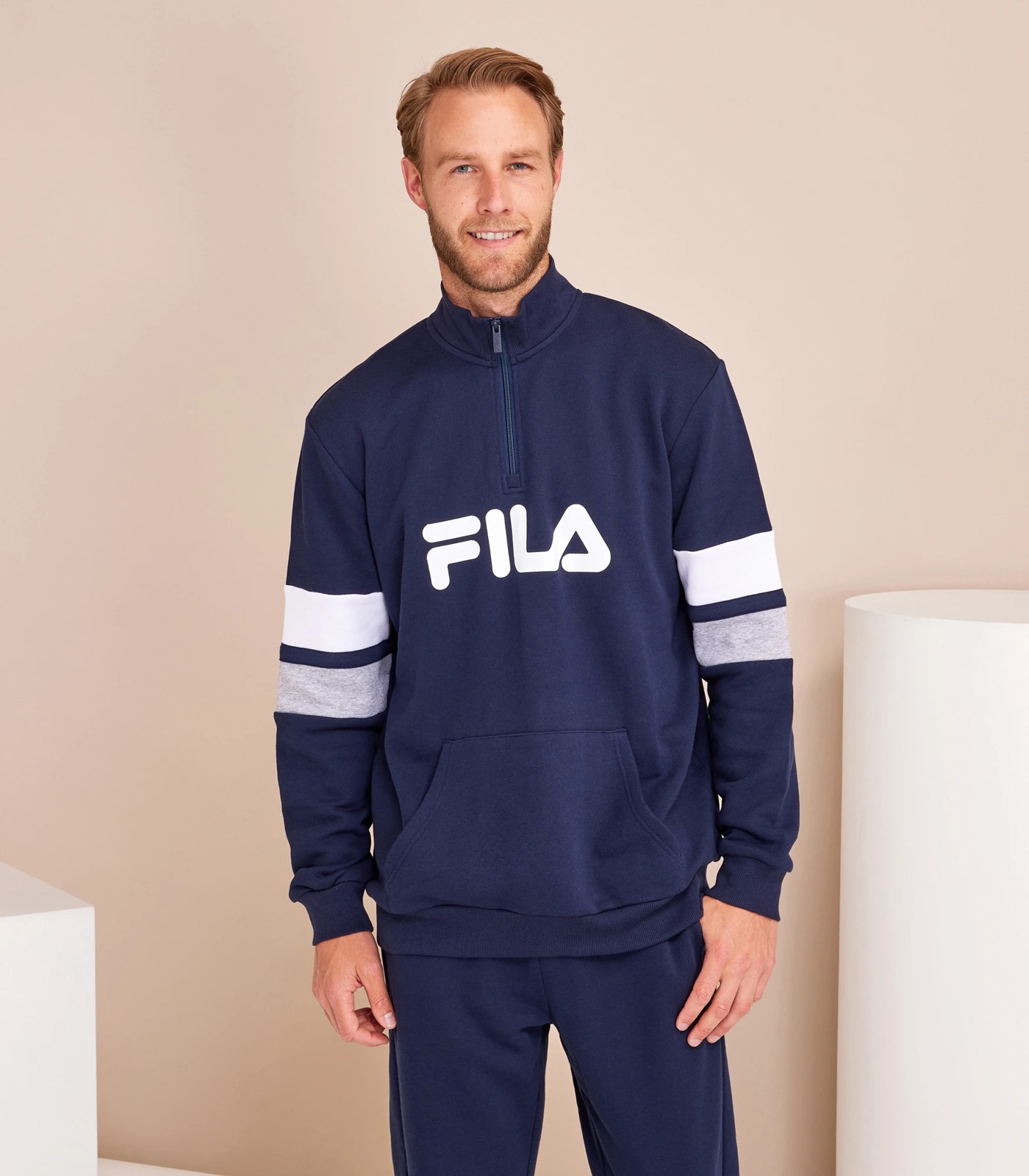 Fila half zip jumper on sale