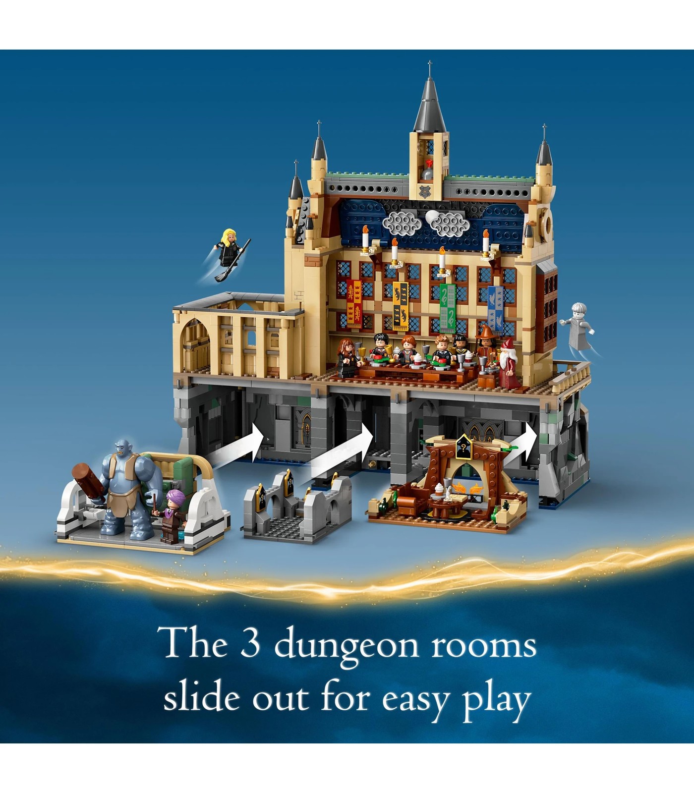 LEGO Harry Potter Hogwarts Castle The Great Hall 76435 Target Australia