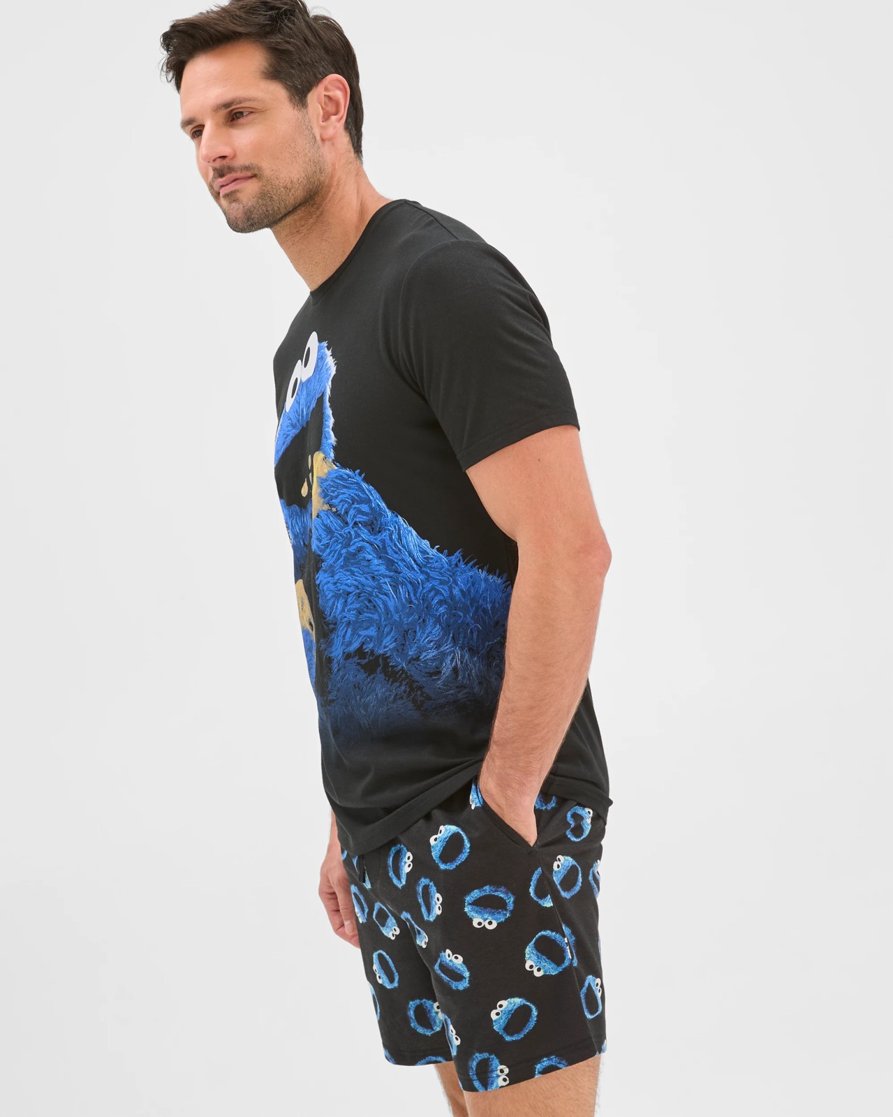 Sesame Street Top and Shorts Pyjama Set 5 of 6