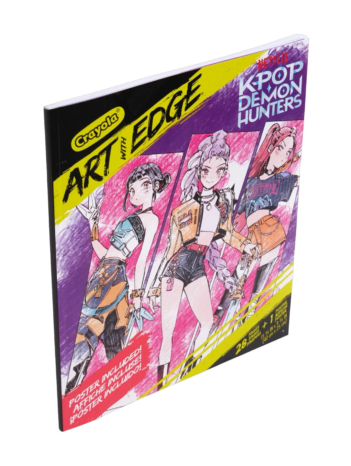 KPop Demon Hunters Art with Edge Coloring Book 2 of 5