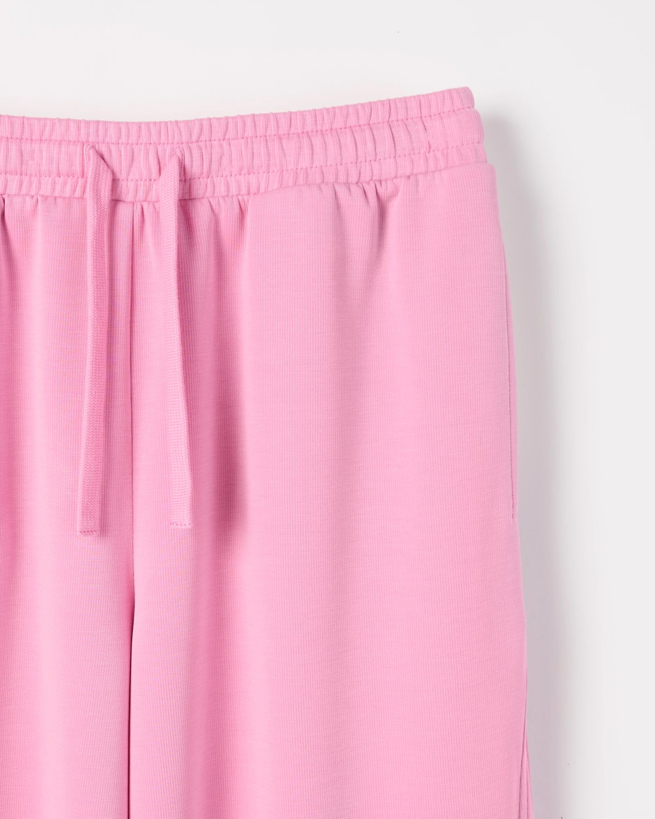 Sandwash Scuba Wide Leg Trackpants - Pink 6 of 6