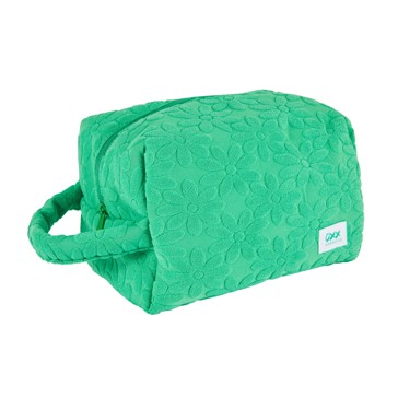 Makeup Bag, Large, Green - OXX Cosmetics