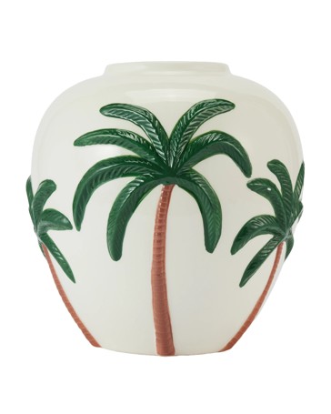 Anko Palm Tree Ceramic Vase