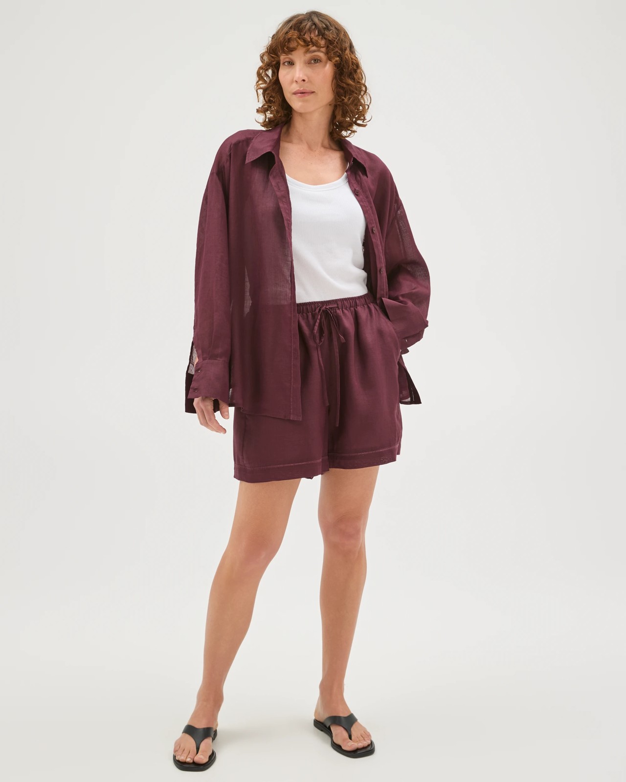 Long Sleeve Trim Detail Shirt 2 of 6