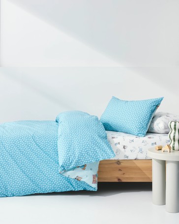 Dash Dog Printed Australian Cotton Quilt Cover Set