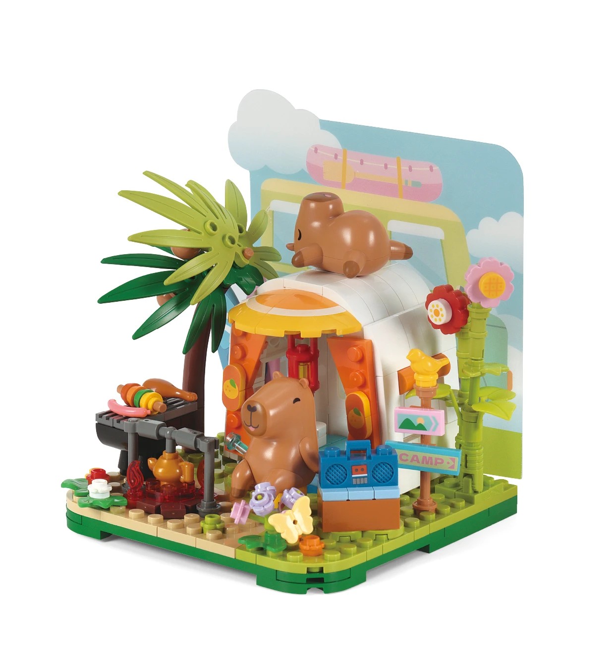 Mini Blocks Animal Series: Capybara - Assorted 3 of 5