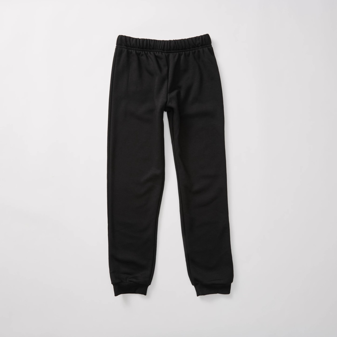 Fleece Cuffed School Trackpants - Black 4 of 4