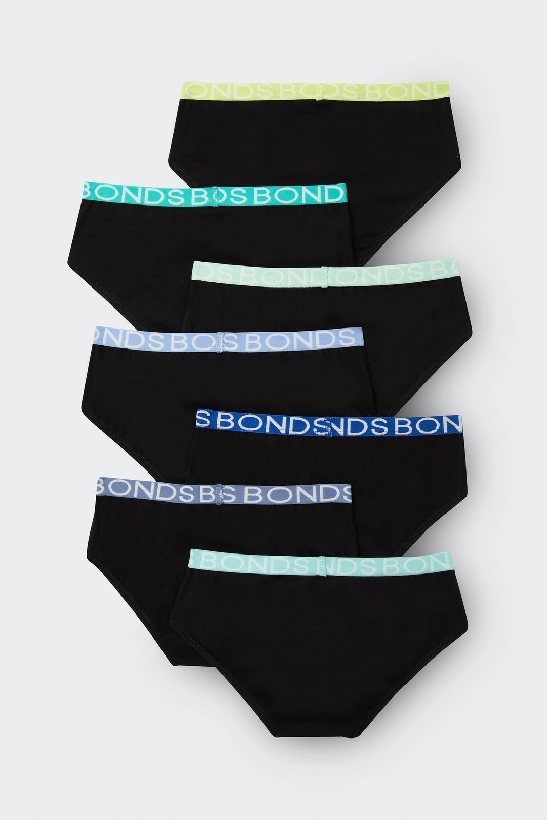Bonds Back To School Cotton 7 Pack Boys Briefs 2 of 4