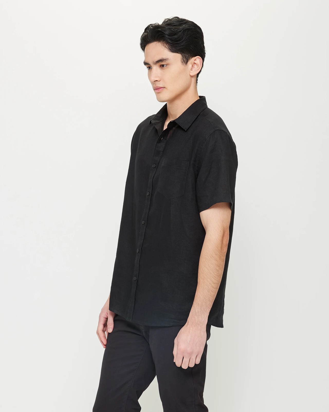 Short Sleeve Linen Shirt | Target Australia