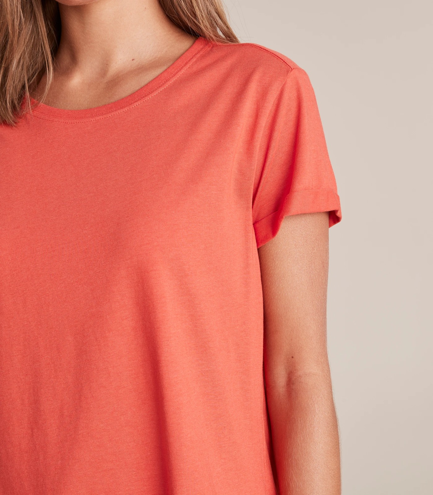 Cotton/Modal Relaxed T-Shirt 5 of 5